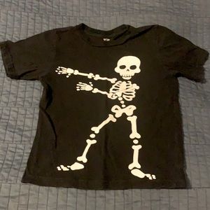 Boys/toddler skeleton t shirt. Great for Halloween!